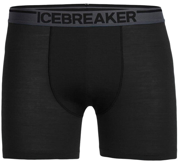 Icebreaker Anatomica boxer da uomo, nero