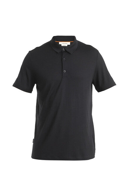 Icebreaker 150 Tech Lite III maglietta merino a maniche corte da uomo, nero