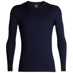 Icebreaker 200 Oasis t-shirt termica a maniche lunghe da uomo, blu scuro