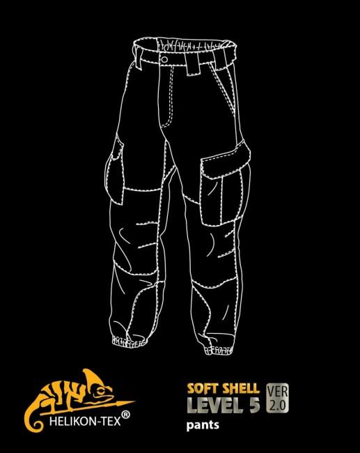 Helikon-Tex pantaloni impermeabili livello 5 ver. 2, oliva
