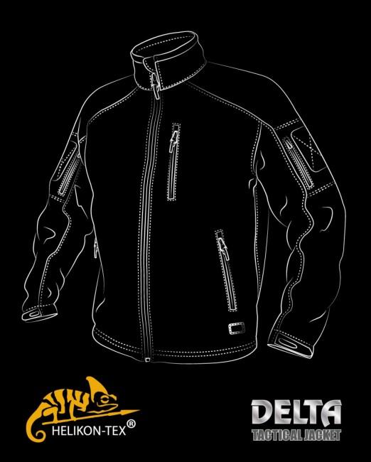 Helikon-Tex Delta Tactical giacca, nera