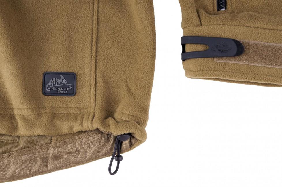 Helikon-Tex Liberty Heavy giacca in pile, oliva-nero, 390g/m2