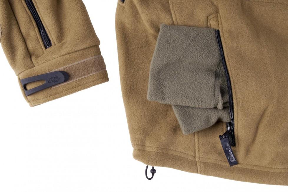 Helikon-Tex Liberty Heavy giacca in pile, oliva-nero, 390g/m2