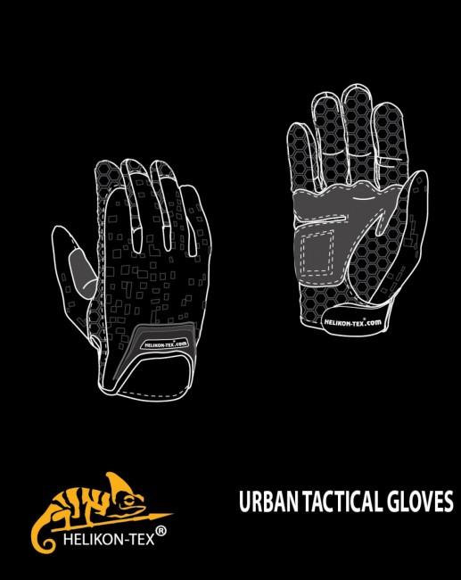 Helikon-Tex Urban Tactical Line guanti, neri