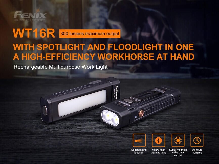 Fenix WT16R torcia ricaricabile