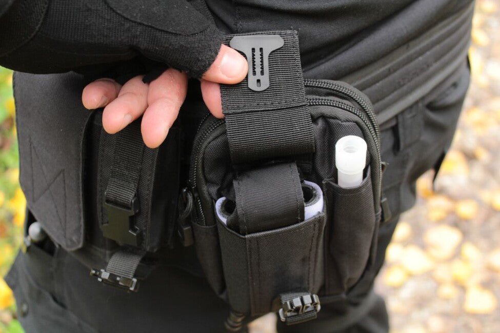 WARAGOD Kornett Tactical Pouch, Black