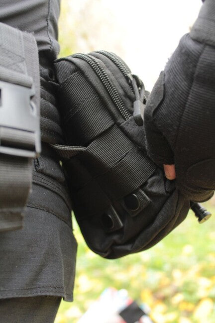 WARAGOD Kornett Tactical Pouch, Black
