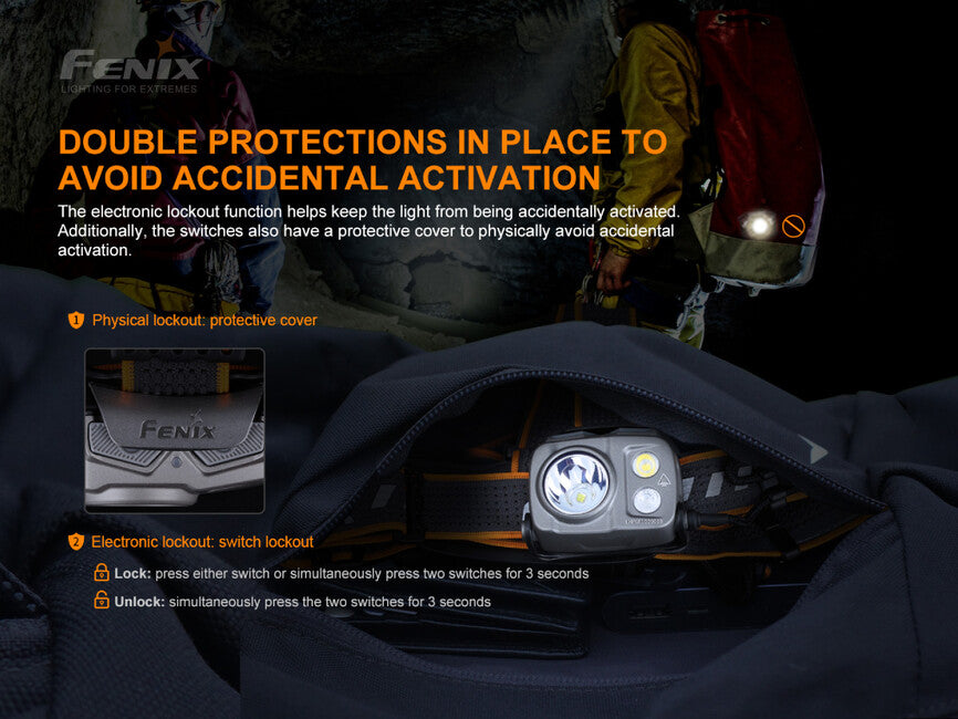 Fenix HP25R V2.0 lampada frontale ricaricabile