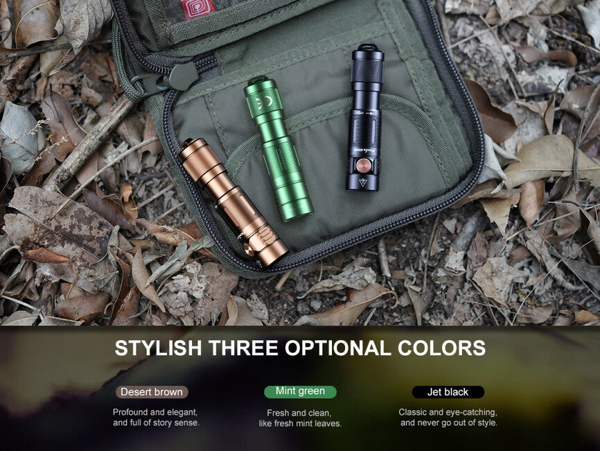 Fenix E05R torcia ricaricabile - Marrone