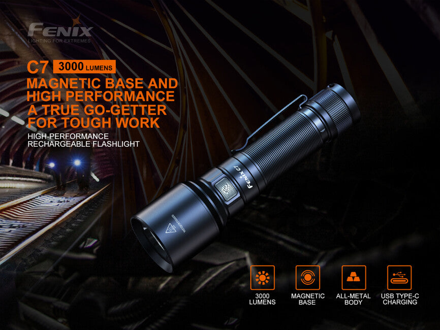 Fenix C7 torcia ricaricabile