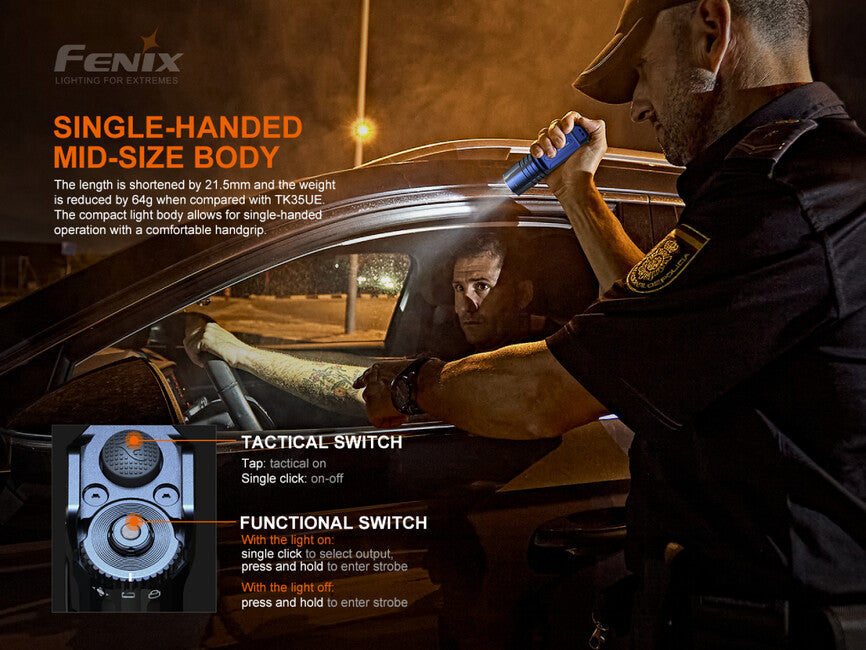 Fenix TK35 UE V2.0 LED φακός (5000 lumens)