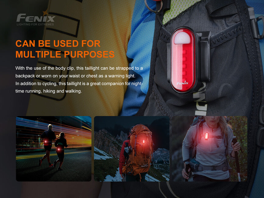 Fenix BC05R V2.0 torcia ricaricabile, rossa