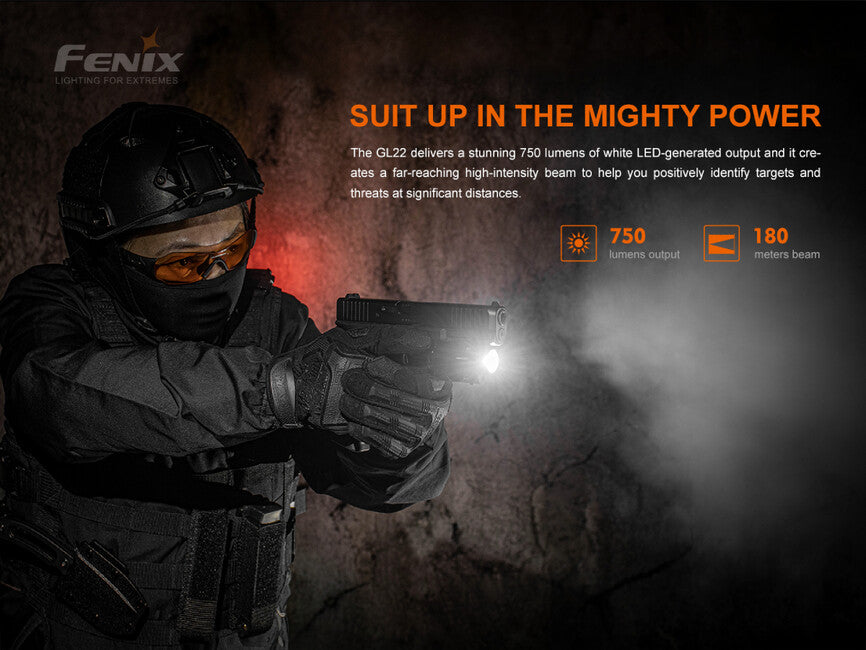 Fenix GL22 torcia per pistola
