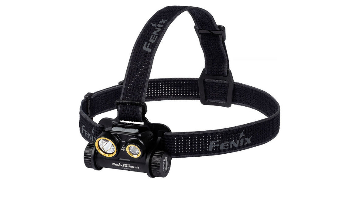 Fenix AFH-02 set di cinghie per le lampade frontali, nere