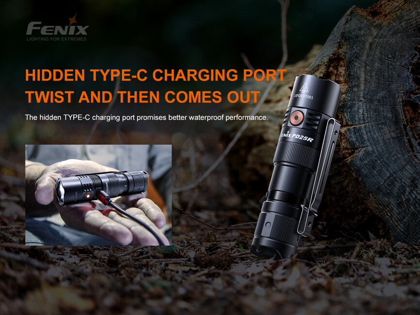 Fenix PD25R φακός τσέπης