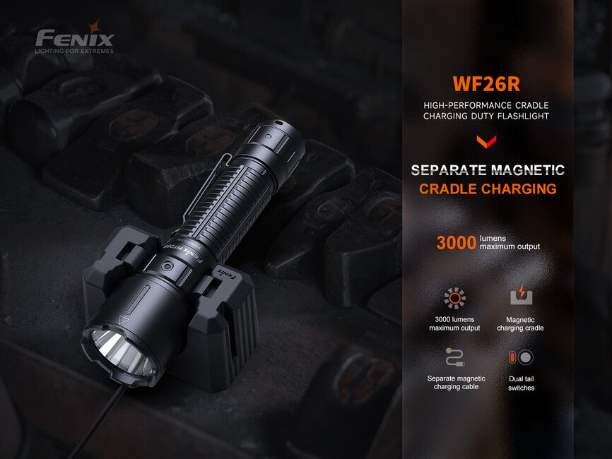 Fenix WF26R torcia di servizio ricaricabile