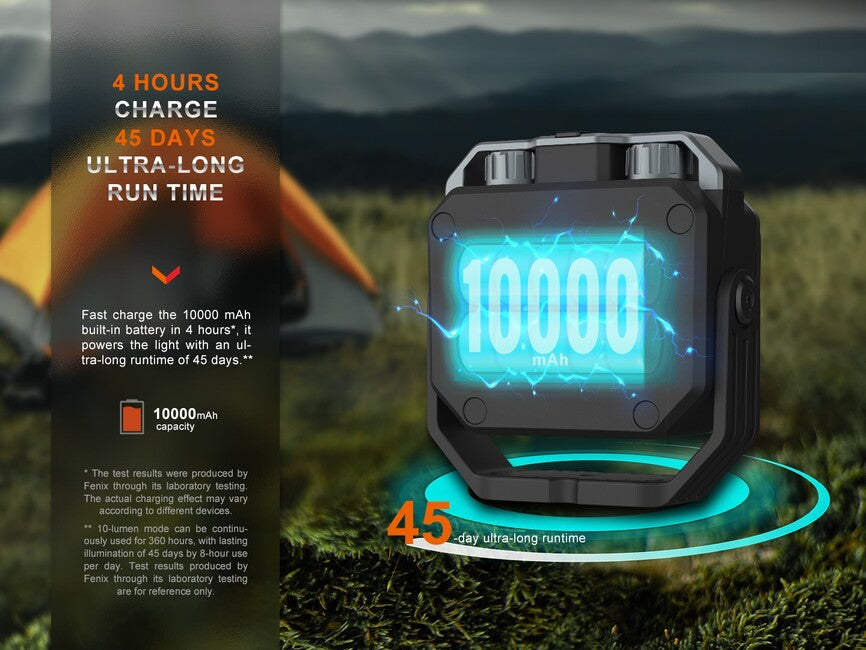 Fenix CL28R lampada da lavoro con powerbank