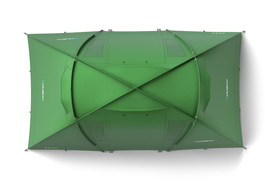 Husky Famiglia tenda Brime 4-6 Dural verde