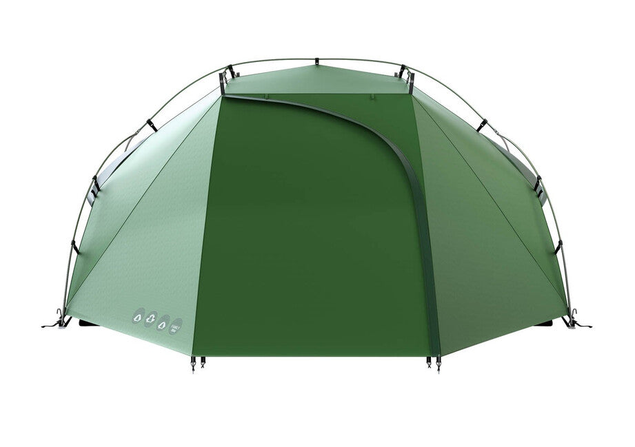 HUSKY Extreme Lite Brofur 4 Tent, Green