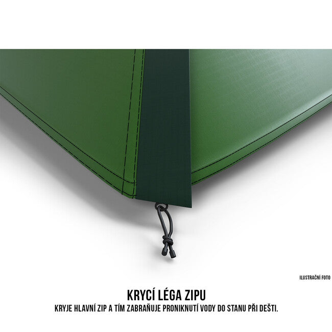 HUSKY Extreme Lite Brofur 4 Tent, Green