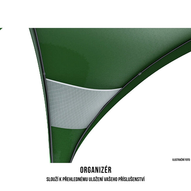 Husky Broof XL rifugio, verde