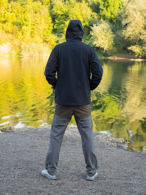 HUSKY Sevan men's softshell jacket, black