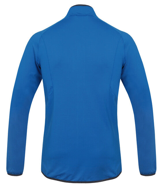 HUSKY Tarp felpa con zip da uomo, blu neon, M