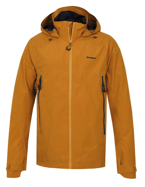HUSKY Nakron M men's outdoor jacket, mustard