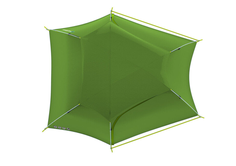 Husky Sawaj Triton 3 tenda ultraleggera, verde