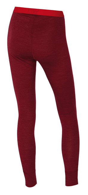 Husky Merino - intimo termico pantaloni, mattone scuro