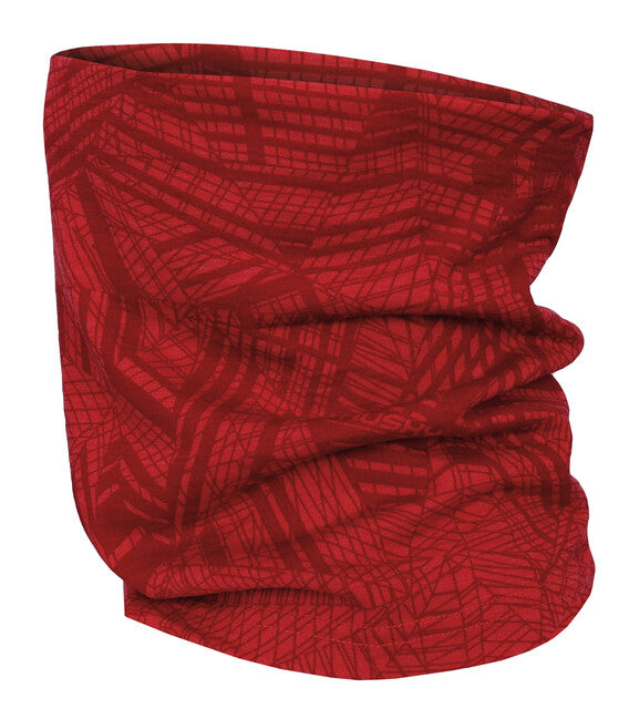 Husky Merbufe tubo sciarpa merino multifunzionale , rosso