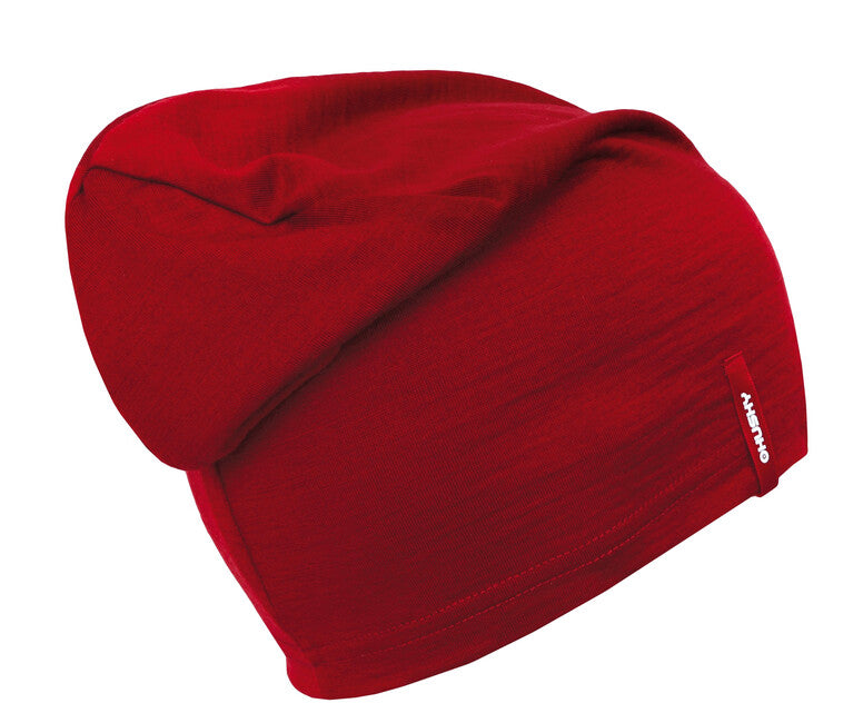 Husky Merino Merhat berretto, rosso