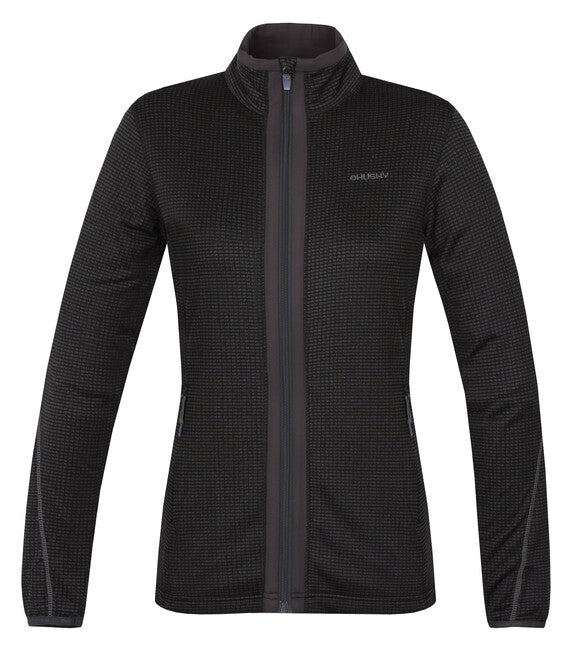 HUSKY Artic Zip felpa con zip da donna, nero