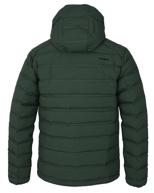 HUSKY Donnie men's down jacket, dark khaki