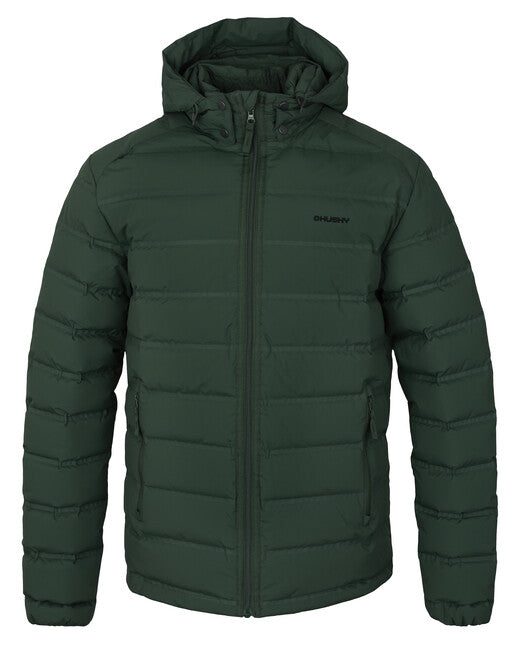 HUSKY Donnie men's down jacket, dark khaki