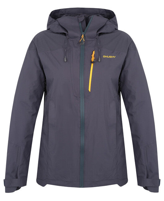 Husky Nicker giacca hardshell da donna, grigio scuro