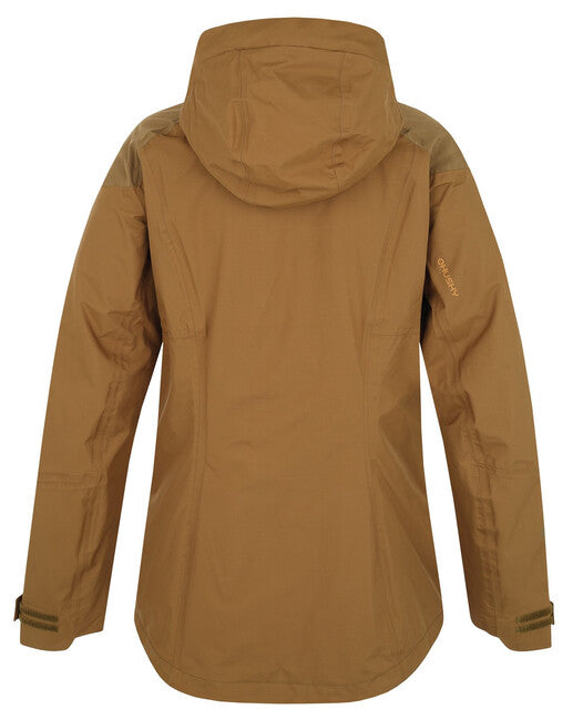 Husky Nicker giacca hardshell da donna, dark khaki