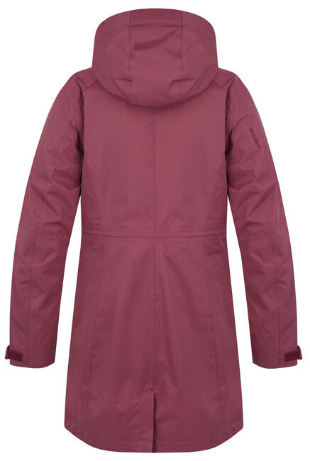 Husky Nut cappotto hardshell da donna, bordeaux scuro