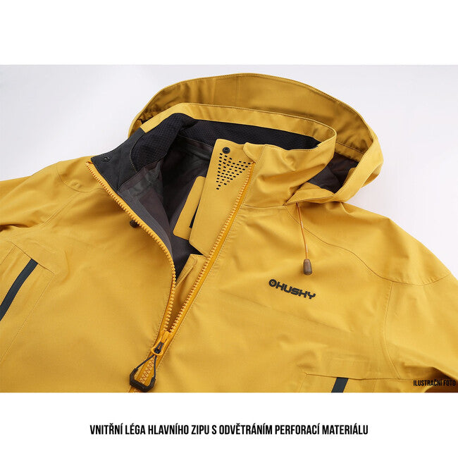 HUSKY Nakron ženska outdoor jakna, temno vinsko rdeča