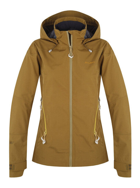 HUSKY Nakron giacca outdoor da donna, khaki scuro