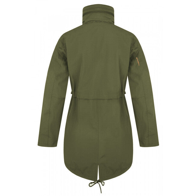 HUSKY Nevr cappotto hardshell da donna, khaki scuro