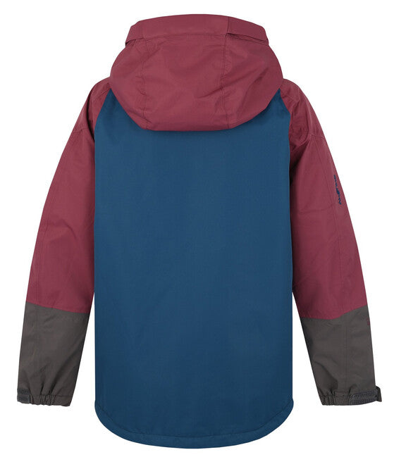 Husky Nicker K giacca hardshell, bordeaux scuro/blu scuro