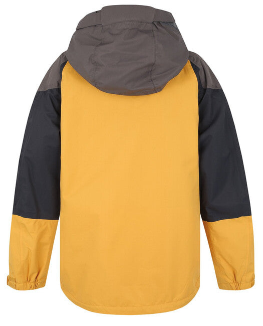 Husky Nicker K giacca hardshell, grigia scuro/senape