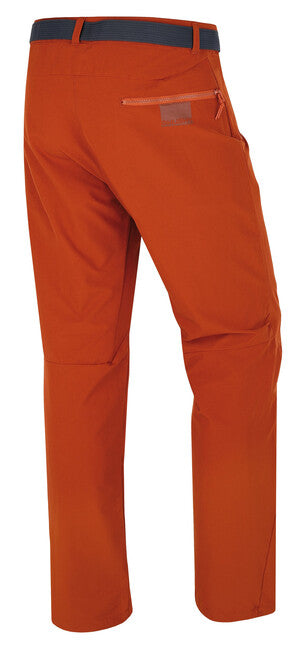 HUSKY Koby pantaloni outdoor da uomo, mattone scuro