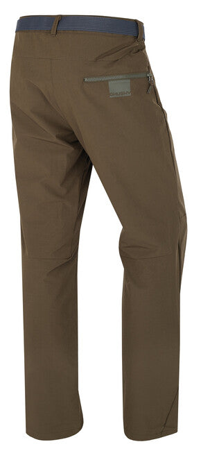 HUSKY Koby pantaloni outdoor da uomo, khaki scuro