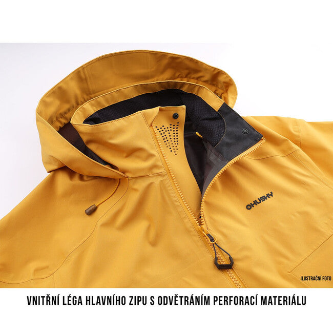 Husky Nakron giacca outdoor da uomo, senape chiaro
