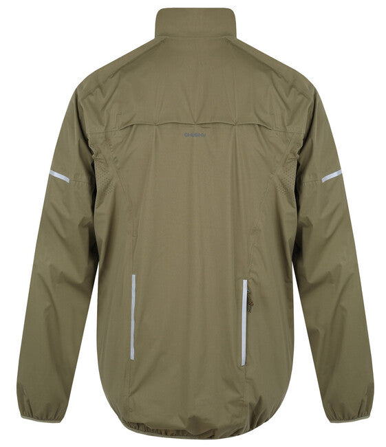 Husky Solei Giacca softshell ultraleggera da uomo, cachi scuro