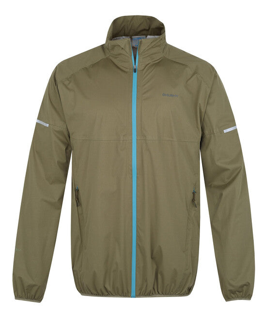 Husky Solei Giacca softshell ultraleggera da uomo, cachi scuro