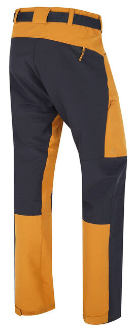 HUSKY Keiry M pantaloni outdoor da uomo, senape