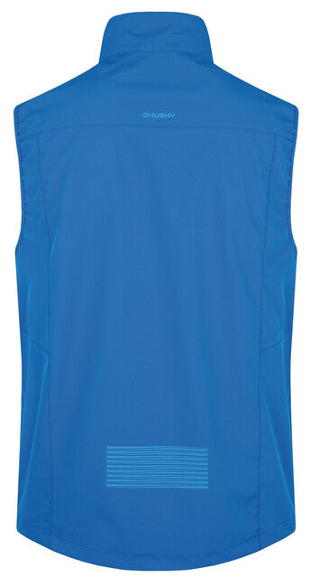 HUSKY Salien gilet softshell da uomo M, blu neon